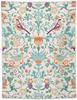 Arazzo da Parete con Piante Vintage, Classico Medievale Vintage Motivo Floreale Moderno Arredamento Murale, Floreale Retrò Arredamento per la Casa Per