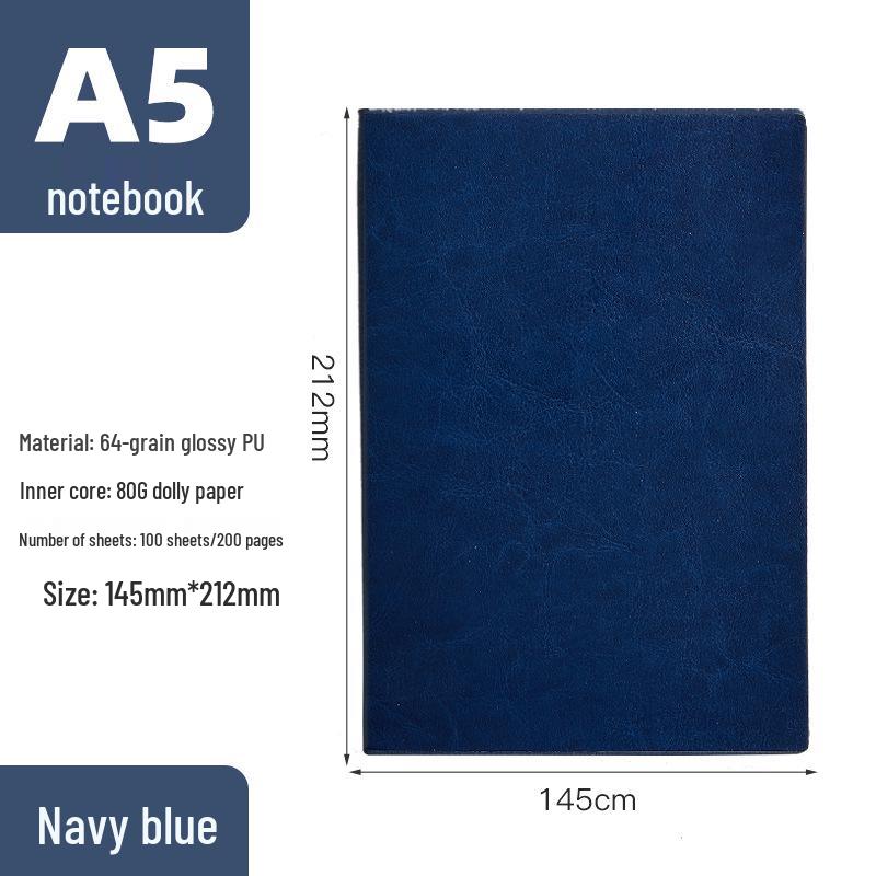 Personalisiertes Business Büro Softcover Notizbuch - A5/B5 Tagebuch Geschenk