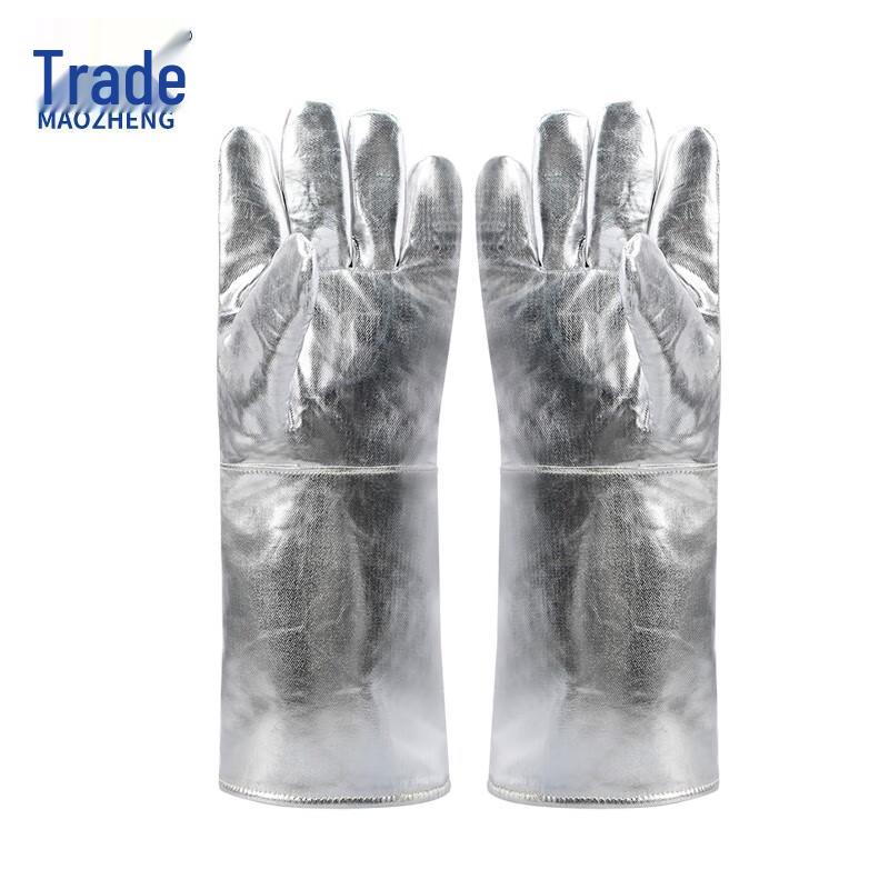 Aramid Aluminized Industrial Heat Resistant Gloves