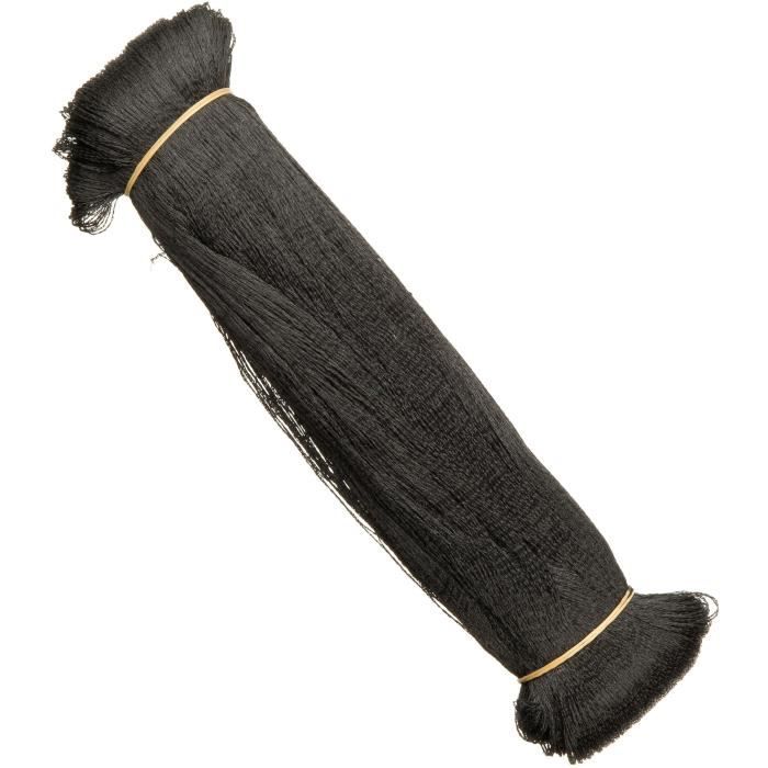 Filet anti-oiseaux Primo 5x2m en maille tricotée polyéthylène 12gr/m² noir