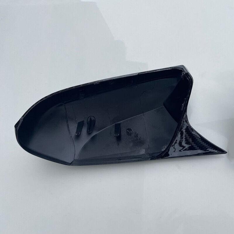 For Toyota Camry 8th 2018      Replace Rearview Side Mirror Cover Wing Cap Exterior Case Trim Carbon Fiber
