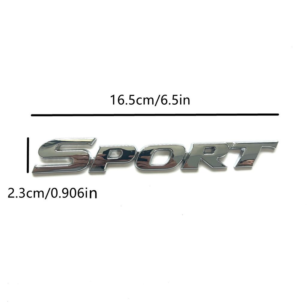 Car Accessories Sticker Styling Metal 3D Chrome Black Car Trunk Racing Sport WordY5 Letter Logo Emblem Badge Decal Sticker