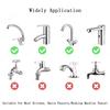 New U Shaped 1080° Swivel Alloy Kitchen Faucet Extender Universal Splashproof Dual Mode Bathroom Sink Accessories with Adapter