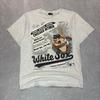 Grey Vintage 1992 Chicago White Sox Tasmanian Devil Graphic Tee Tees #sports Unisex T-Shirt