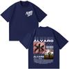 Alvaro Diaz Omakase Album 2026 Tour Merch Tees Men Women Hip-hop T-shirt Short-sleeved Cotton Casual Loose Gothic Punk T-shirts