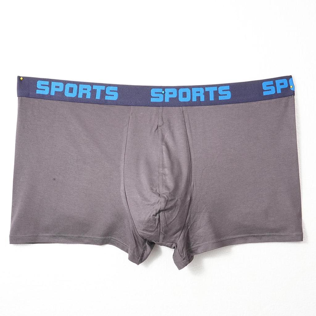 Men's Modal Sport Boxer Briefs with U-Shaped Pouch - Breathable, Plus Size, Mid-Rise