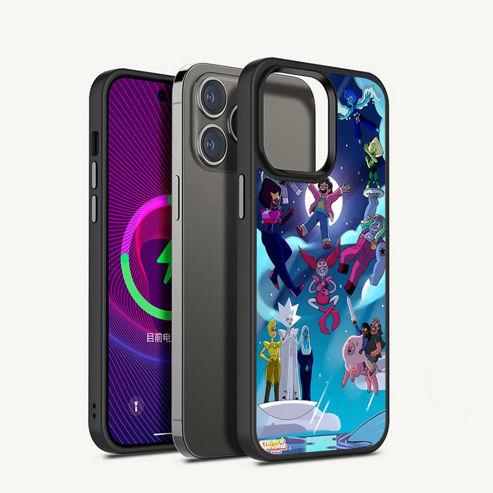 

S-Steven U-Universe Cartoon Anime Phone Cover For IPhone 17 16 15 14 13 12 11 Pro Max Mini For Magsafe Magnetic Wireless Charge iPhone 11 pro