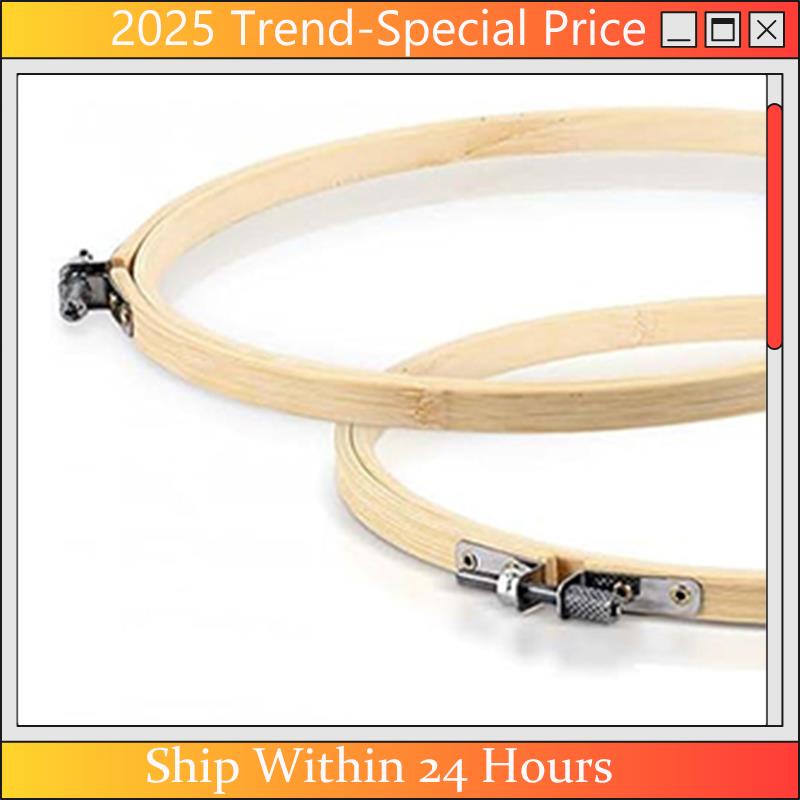 The New Embroidery Kit Embroidery Hoop For Craft Sewing Wall Hanging And DIY Art Embroidery Craft