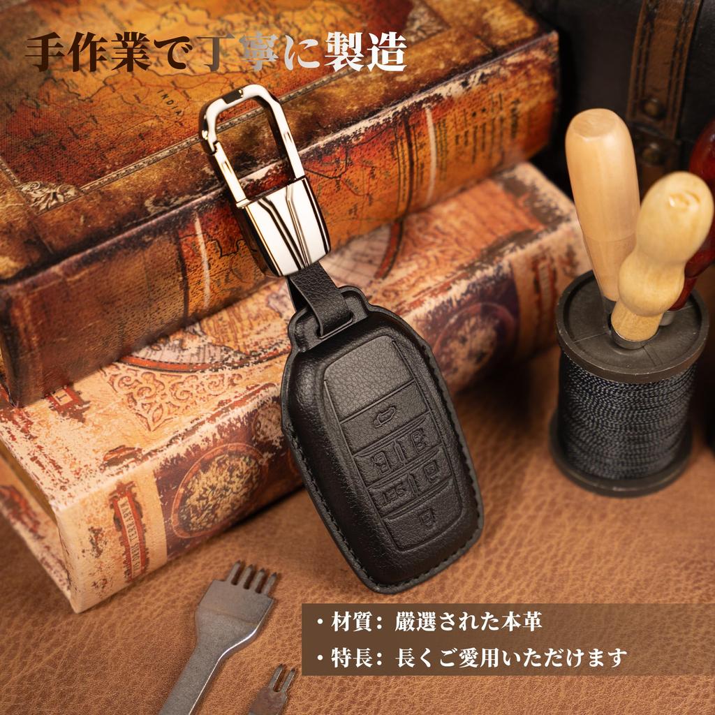 Compatible with Toyota Alphard Key Case, Late 30 Series, Key Cover, Vellfire 30 Series,