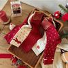 Cute Pattern Christmas Socks Thick Warm Polka Dot Socks Fashion Mid-Calf Socks
