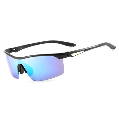 Polarized Sunglasses for Men Lightweight Comfortable UV Compatible B1220 [FEISEDY] - Golf, Sports, Driving, Design, Fit, Protection, Adjustable,