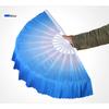 32.5cm Chinese Short Bellydance Fan Plastic Stick Hand Dye Adults Fan High Quality Dance Fan