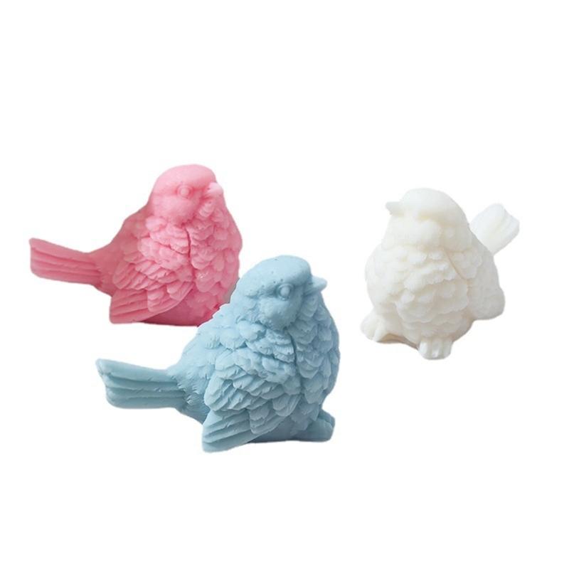 Chocolate Moulds Bird Shaped Baking Molds Fondant Moulds Cake Molds Silicone Material Perfect Gift for DIY Baking Lover