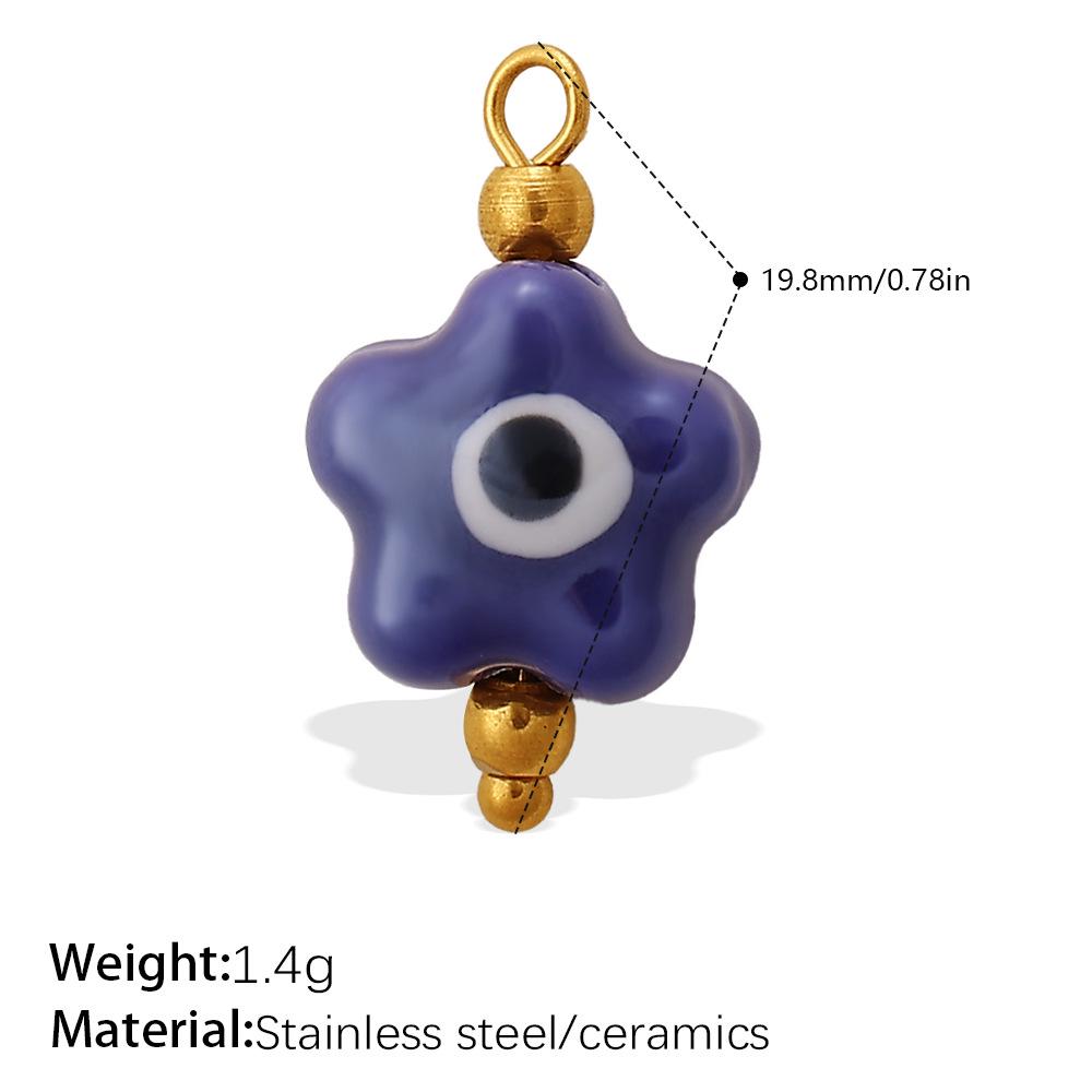 

Hexagonal Flower Ceramic Beads for DIY Bracelet & Necklace Jewelry Making