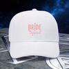 Pc Bride Squad Adjustable Denim Baseball Cap Lightweight Printed Womens Hat Wedding Party Bridesmaid Mens Trendy Cap