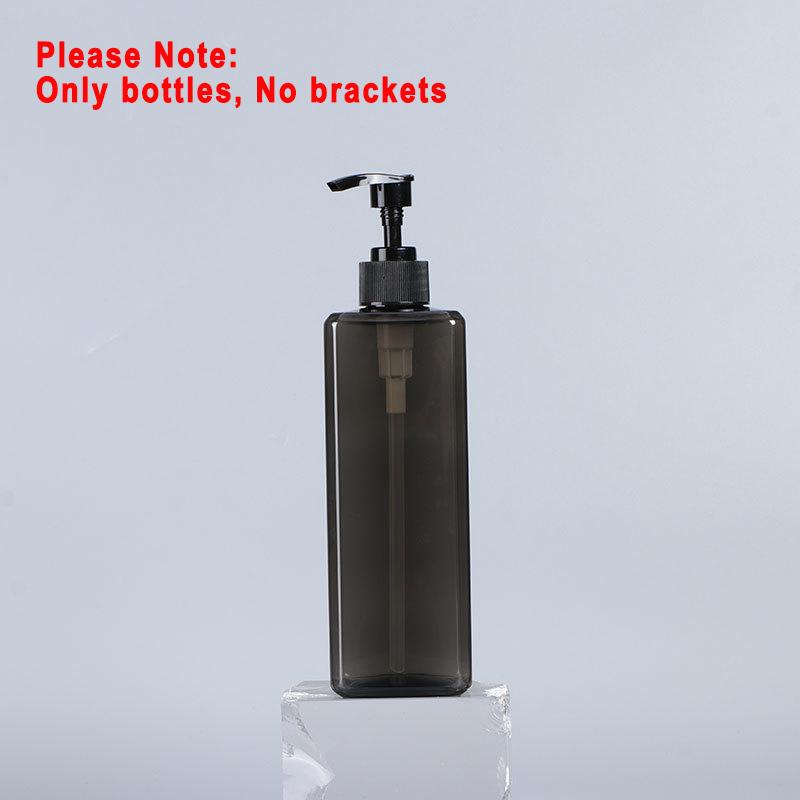 

Hotel Shampoo and Shower Gel Separate Bottles Manual Press 500ml Shampoo Conditioner Dispenser Wall Mounts Hand Sanitizer Boxes