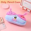 Fluffy Monster Pen Case With Large Eyes And Soft Plush For Girls And Kids