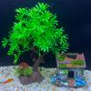 Fish Tank DIY  Artificial Aquarium Decor Plants Tree Ornament Aquatic Plant Grass Decoration Accessories 26cm/10.24inch