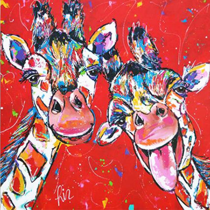 

5D Алмазная картина, вышивка крестом, животное, полное изображение, художественные бусины, домашний декор, круглый