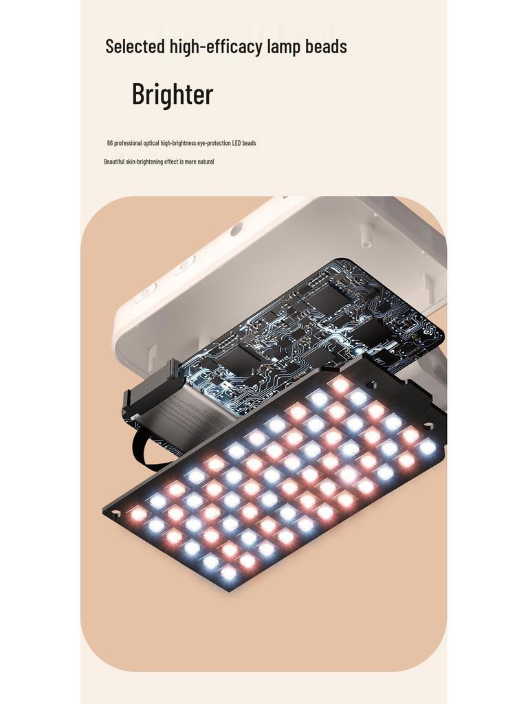 Portable LED Phone Fill Light with Clip for Outdoor Selfies