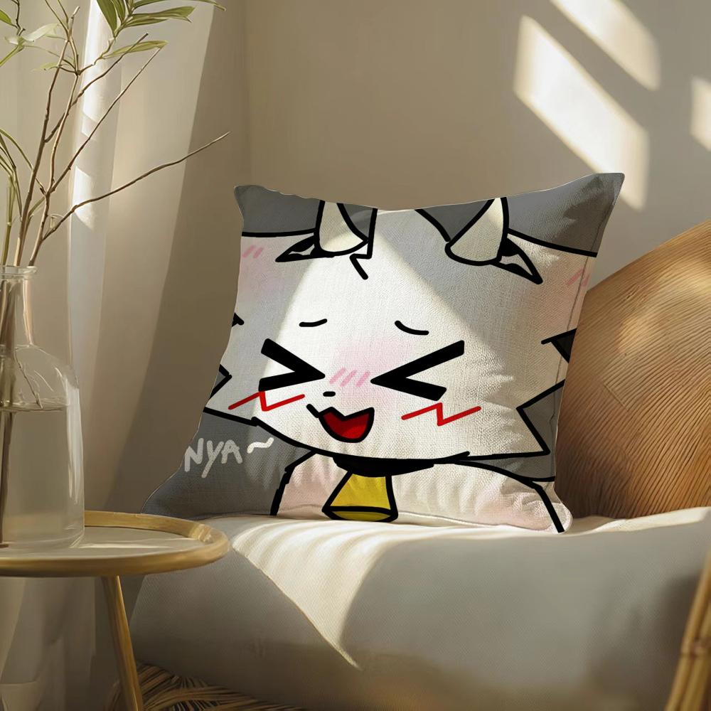 Boykissersillycatcute Pillow Case Pillowcase, Double-Sided Printed, Sofa Cushion, Bedroom Headboard