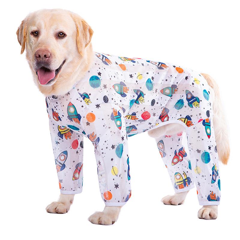 Große Hundekleidung, dünner Labrador, mittlere und große Hunde, Frühlings- und Sommerkleidung, Anti-Haarausfall-Hundekleidung für vierbeinige Hunde