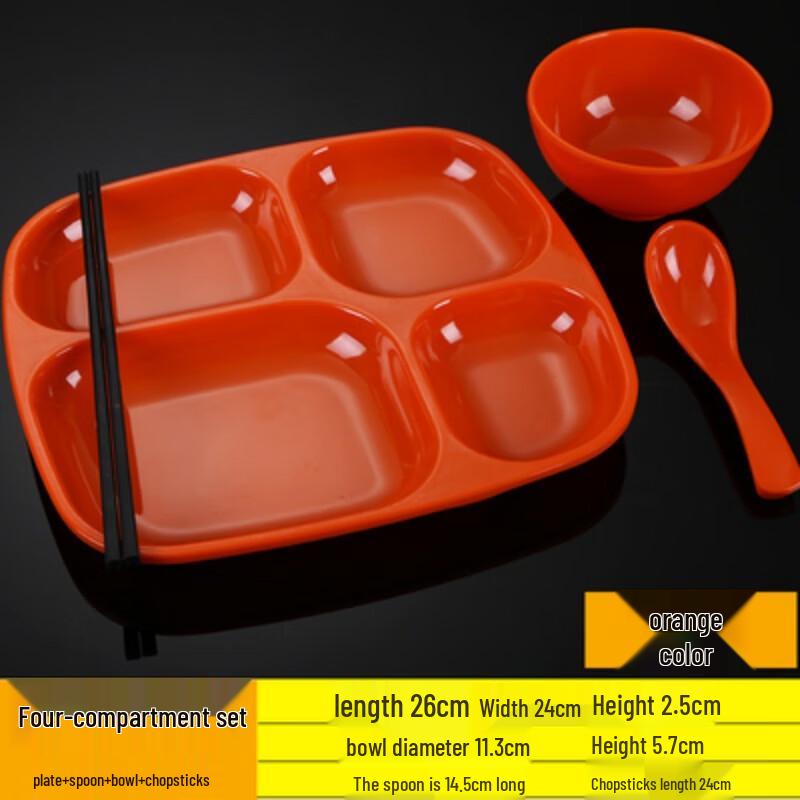 Набор утолщенной меламиновой посуды