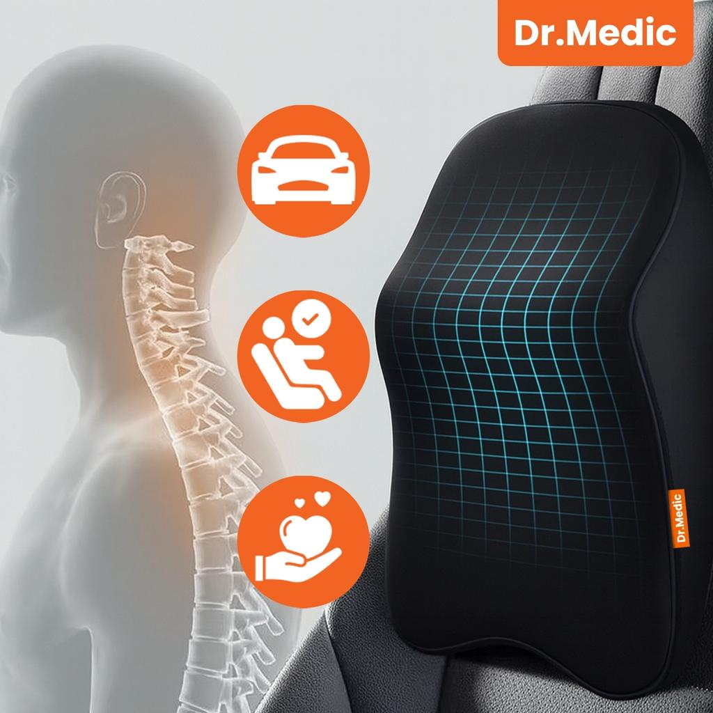 Dr.Medic Ergoneck™ Ergonomic Car Headrest Pillow for Driver and Passenger