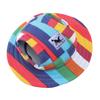 Stripe Sun Cap for Small Medium Canvas Sunhat Cat Hat Dog Caps Pet Products