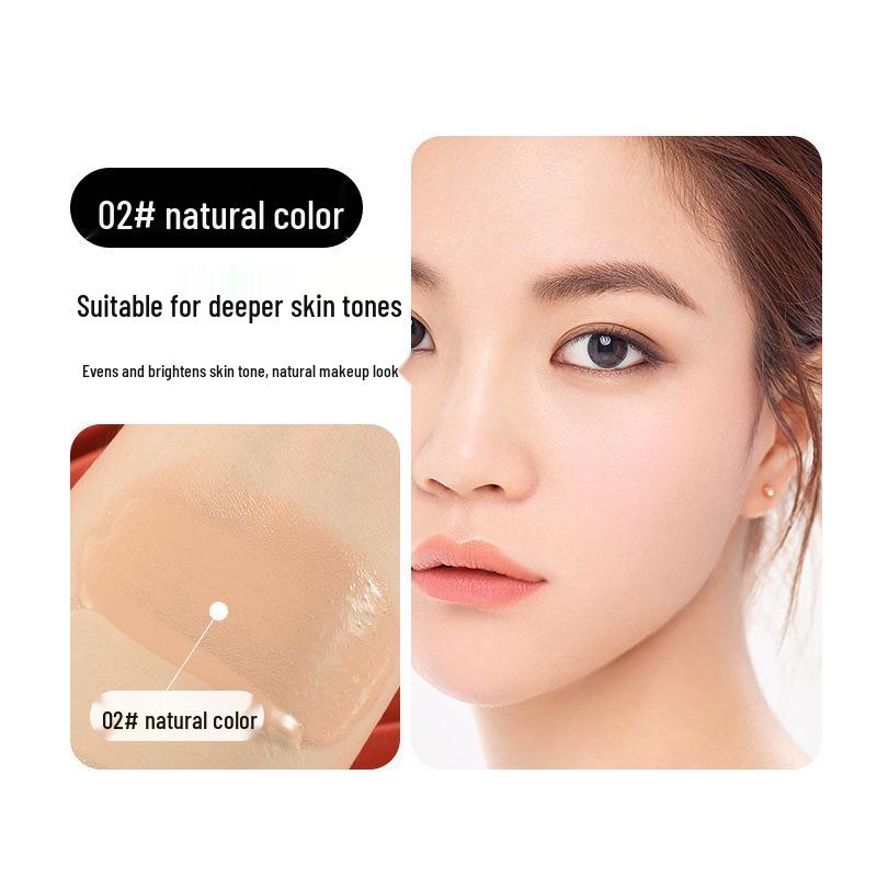 Ditu Di Tu Amino Acid Hydrating Long-Lasting Foundation & Concealer - Thin, Translucent, Waterproof, No Caking or Smudging.