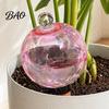 Reusable Watering Bulb Self Bulb, 500ml Transparent Automatic Plant Irrigation Ball, Low Maintenance Care Holiday with Lid for Indoor Houseplants
