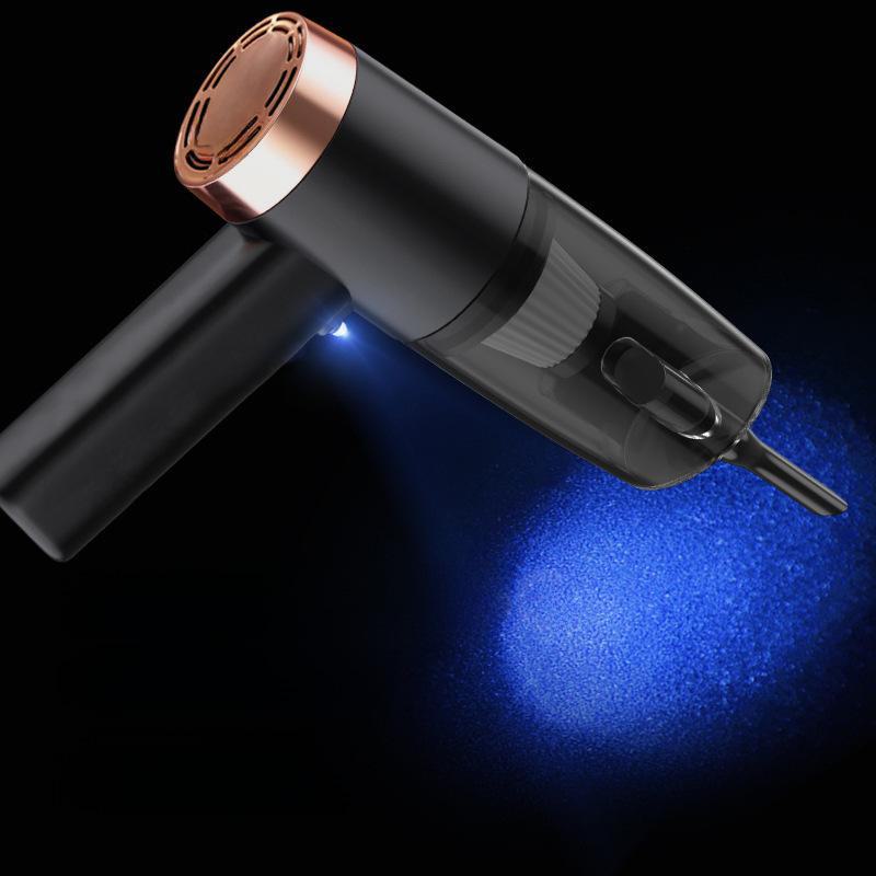 High Power Dual-Purpose Car Wireless Vacuum Cleaner - Portable Handheld 3-in-1