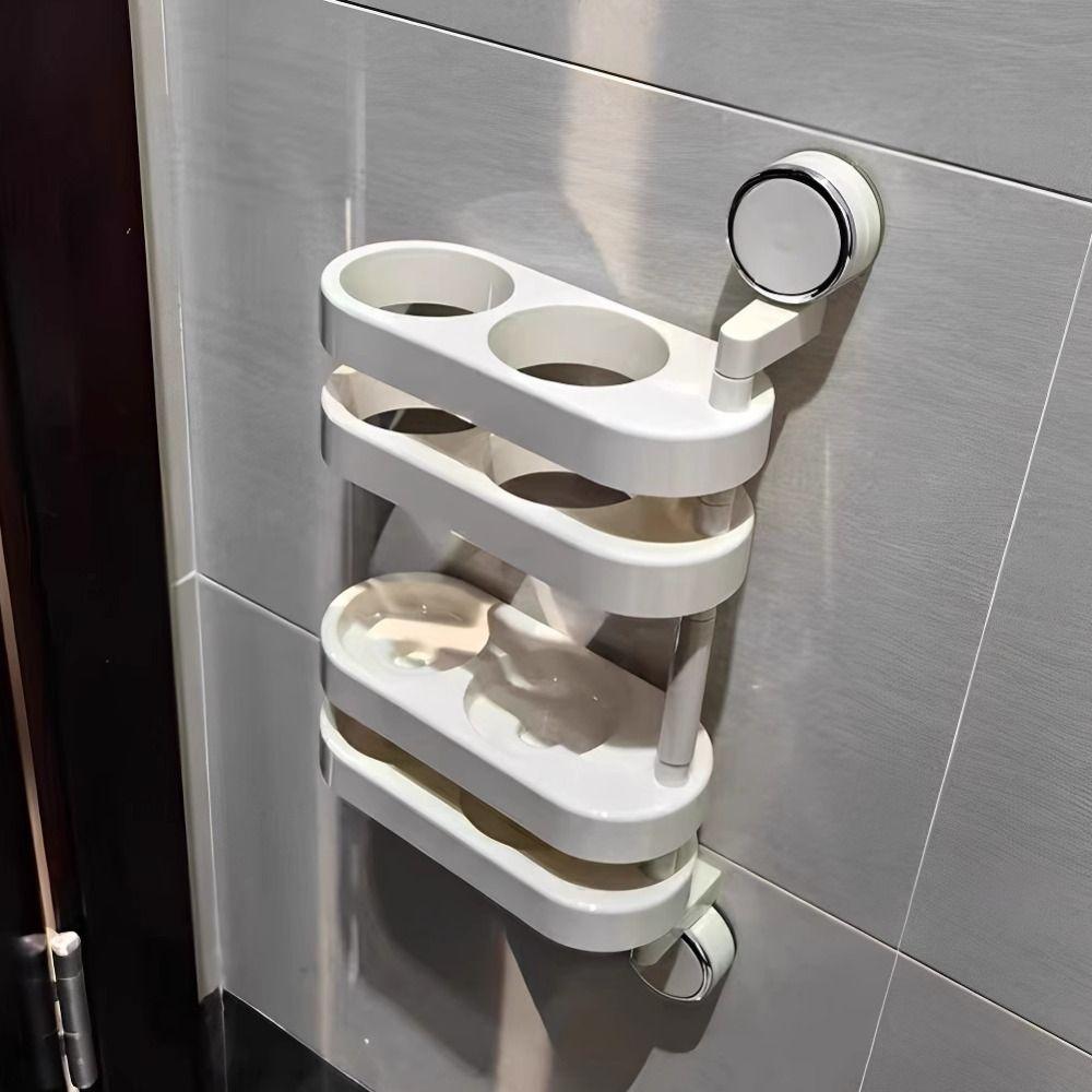 Creative Umbrella Storage Rack Suction Cup Umbrella Organizer Shelf  Door