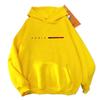 Women's Plus Velvet Autumn/Winter Hoodie - American Lazy Style, Loose Fit, Thick Printed Pullover Jacket