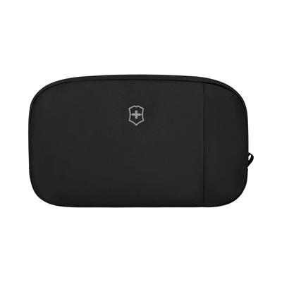 Travel Essentials Compact Toiletry 2L Capacity with Zippered Perfect for Business or As a Black Bag/Pouch, Pocket, Travel, Trips, Gift,