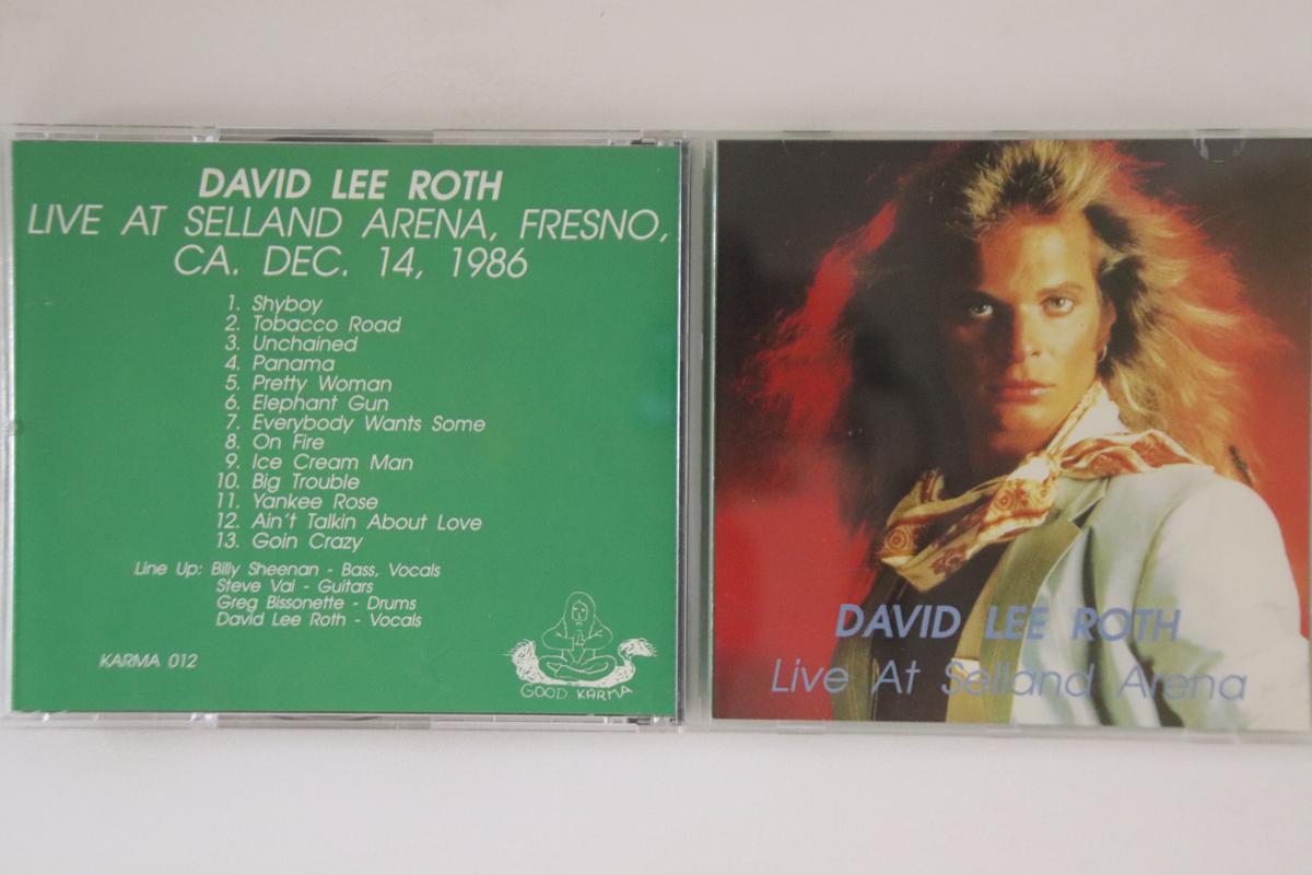 

CD DAVID LEE ROTH - Live At Selland Arena KARMA012 GOOD KARMA US Rock Used
