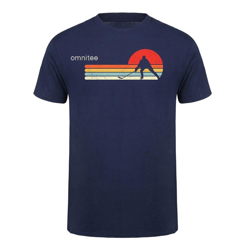 Funny Ice Hockey T Shirt Ice Hockey Player Graphic Tee Gift Unisex Summer Streetwear Tops HJ069