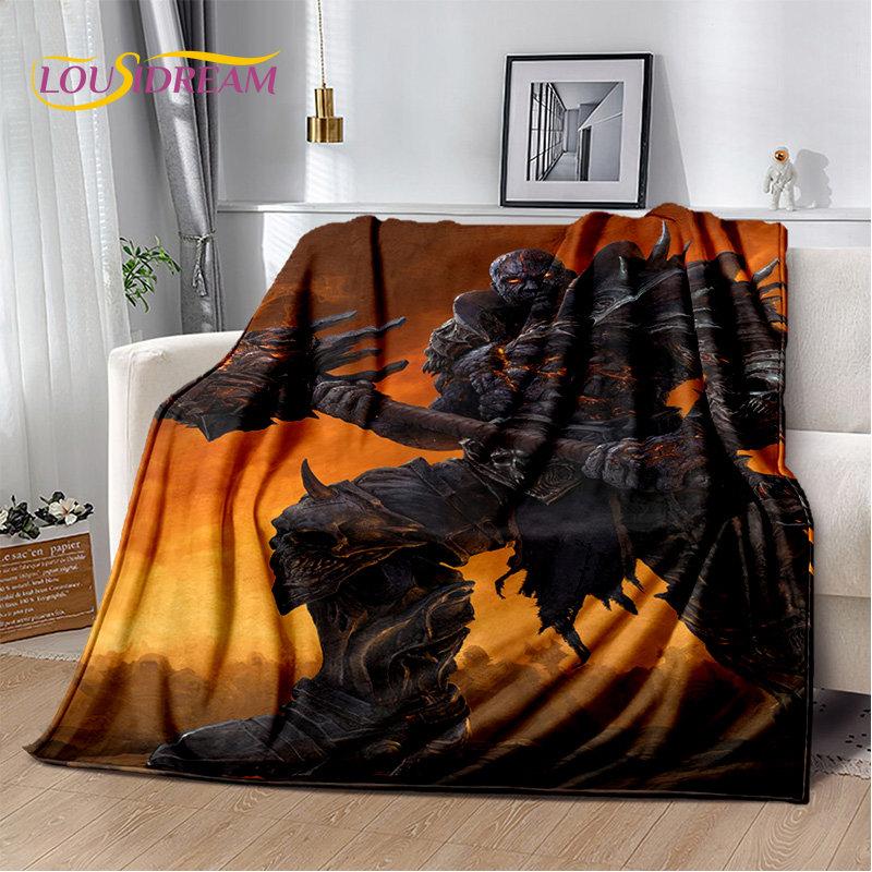 World of Warcraft, WOW, Game Gamer, weiche Plüschdecke, Flanelldecke, Überwurfdecke für Wohnzimmer, Schlafzimmer, Bett, Sofa, Picknick-Abdeckung