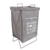 Large Laundry Basket Stable Exquisite Simple Large Clothes Storage Basket for Home BarbershopWithout Cover