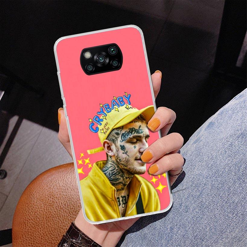 Lil Peep Singer Phnoe Case for Xiaomi Poco X5 X6 X7 Pro X4 Gt F7 Ultra M8 M7 Redmi 15C 15 13C 13 12C 12 Unique Cover Coque Poco