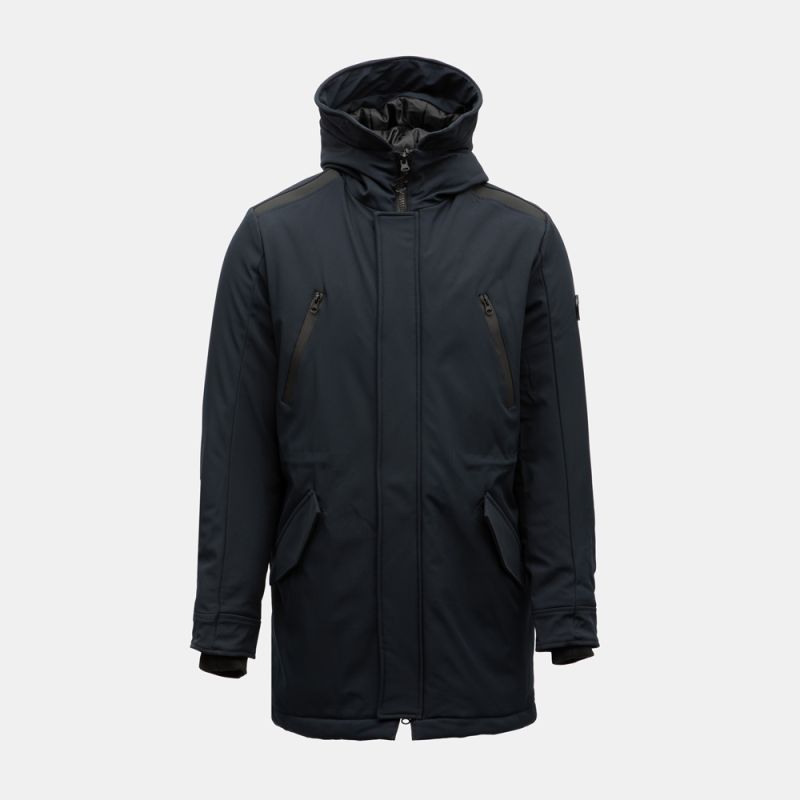 Parka à capuche baryo logo écusson holographique Homme PARAGOOSE