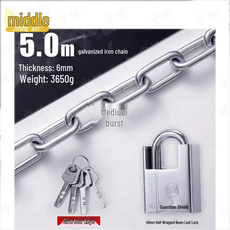ZhongSui Anti-Theft Anti-Cut Chain Lock