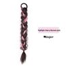 Trendy Sweet & Spicy Dreadlock Highlight Wig with Fishbone & Twist Braids