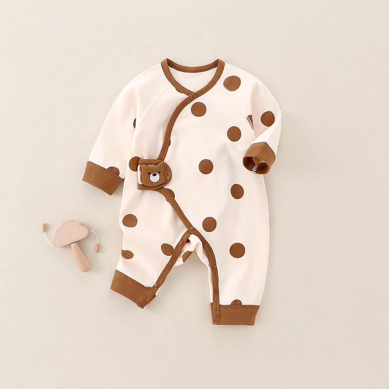 

Pure Cotton Baby Rompers: Cute Autumn Outfits with Butterfly Design for Newborns and Infants 59 cm