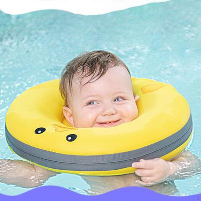 Boia de Piscina para Bebê Não Inflável Treinamento de Natação para Bebês Crianças Amarelo