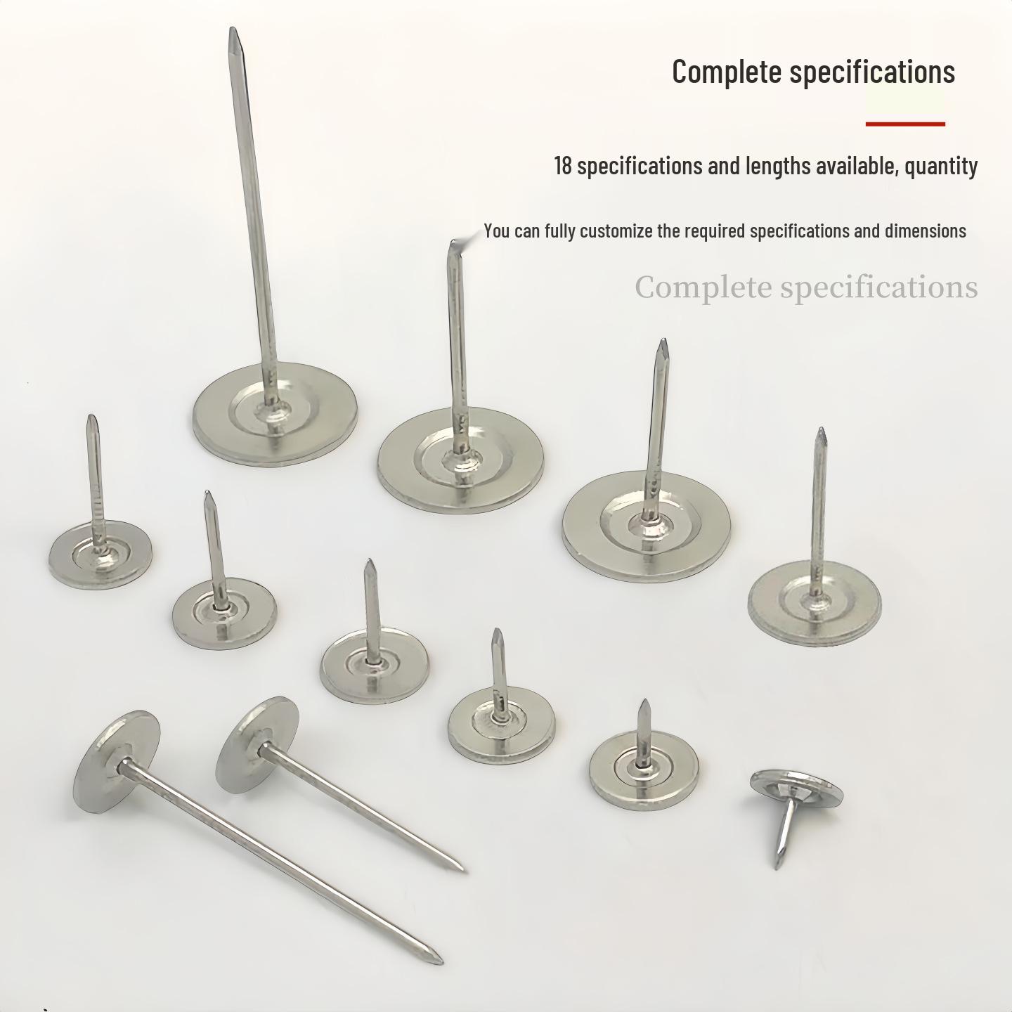 

Flat Head Iron Nails for Corkboards and Walls, No-Punching Pushpin Moxibustion Base, Large Screen-Fixing Nails Nail cap 11 Nail length 10MM [Antique Green]