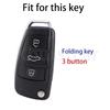 For A6 S6 A7 B6 B7 B8 8P 8V 8L TT RS C6 R8 A1 A3 Q3 A4 A5 Q5 Transparent TPU Auto Car Remote Key Case Cover Keys Shell Fob