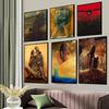 Zdzislaw Beksinski Kunst Anime Plakater Klistrete Hvitpapirklistremerke DIY Rom Bar Kafé Kawaii Rominnredning