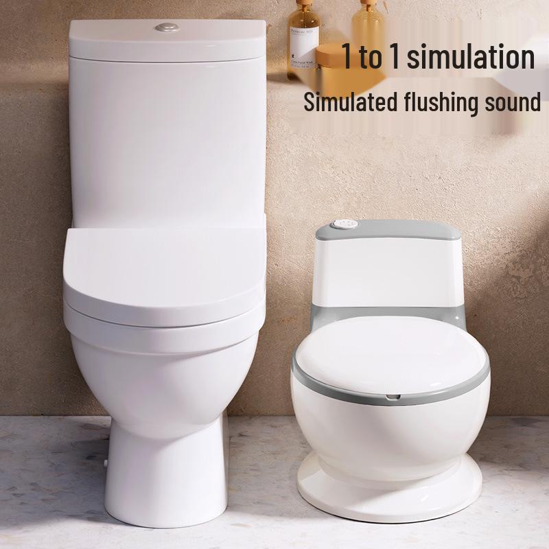 Kids Enlarged Training Potty: Unisex Infant Toilet Seat with Urinal