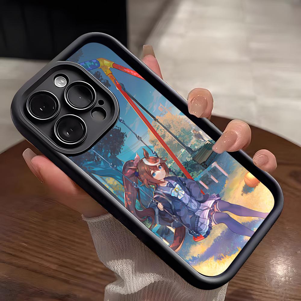 Uma Musume Pretty Derby Phone Case For IPhone 17 Pro Max 15 Pro 16 14 Plus 12 13 Mini 11 Pro Shockproof Soft Cover